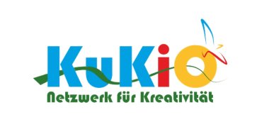Logo mit bunten Buchstaben