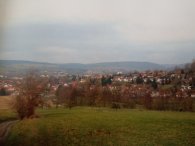 Dorf-Erbach aus der Ferne