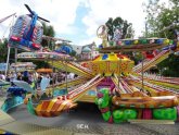 Mini-Scooter "Mini-Jet" Kinder-Fahrgeschäft mit fliegenden Jets