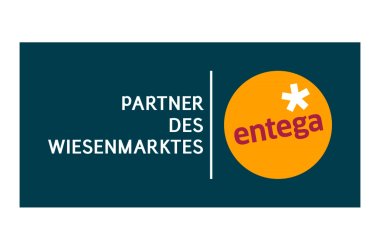 Logo mit gelbem Kreis mit weißem Stern