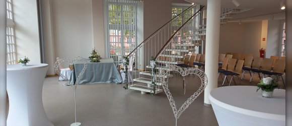 Trausaal mit Treppe