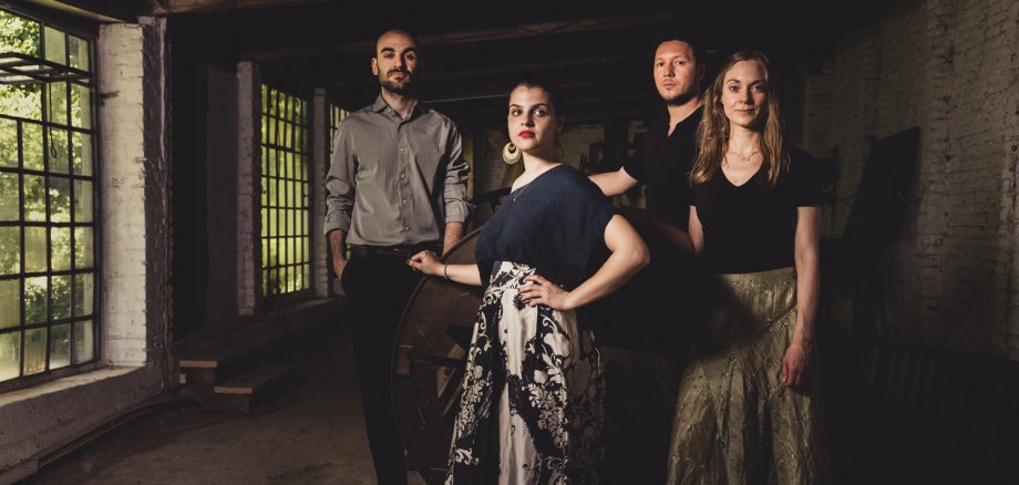 Ensemble Eliá Gruppenbild von zwei Frauen und zwei Männern