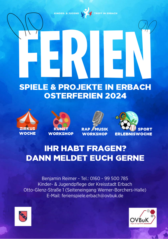 Programm Ferienspiele Ostern 2024