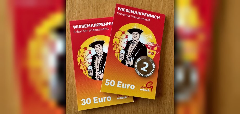 Wiesenmaikpennich Erbacher Bauer auf Gutscheinheft