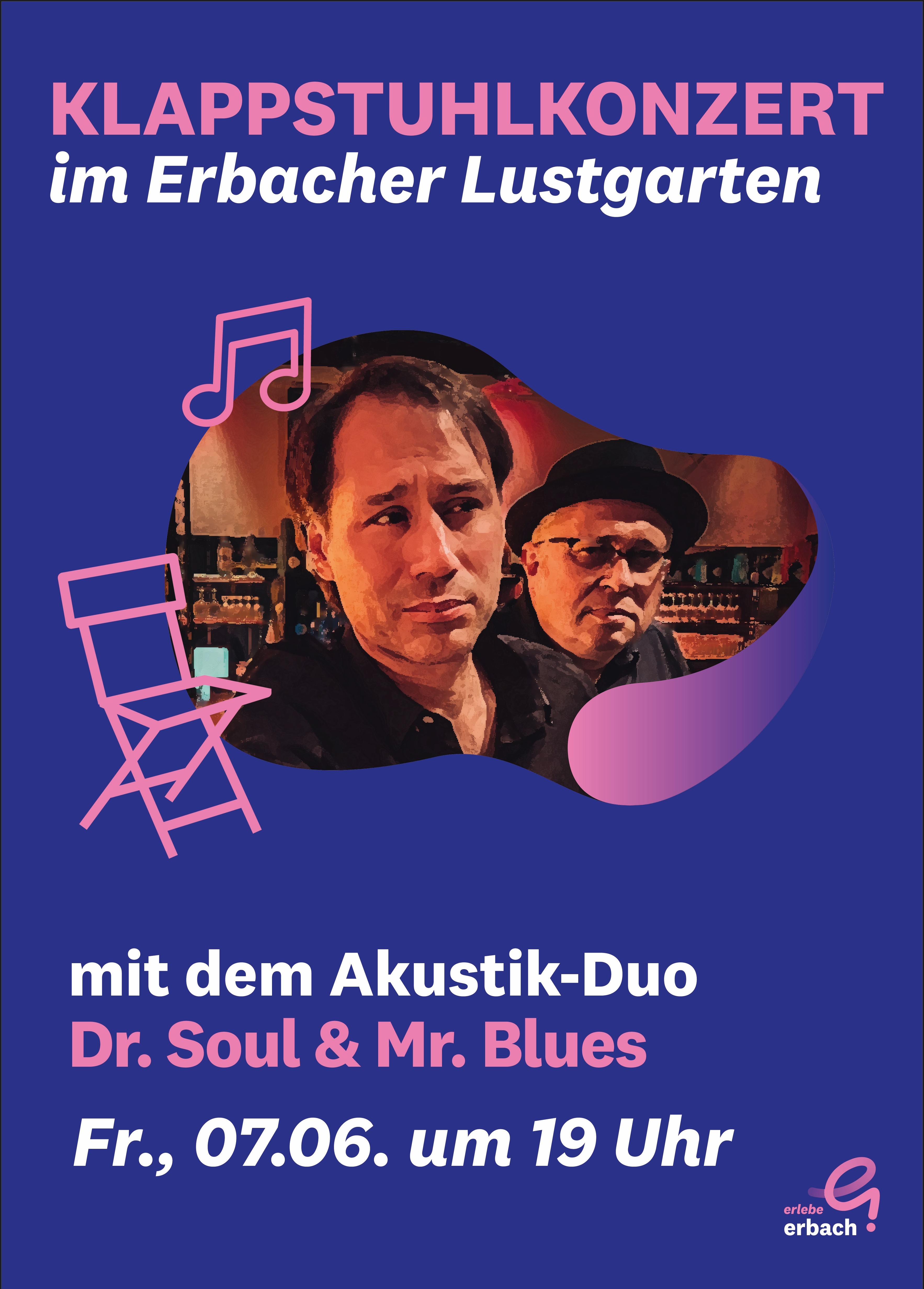 Klappstuhlkonzert Dr. Soul Mr. Blues