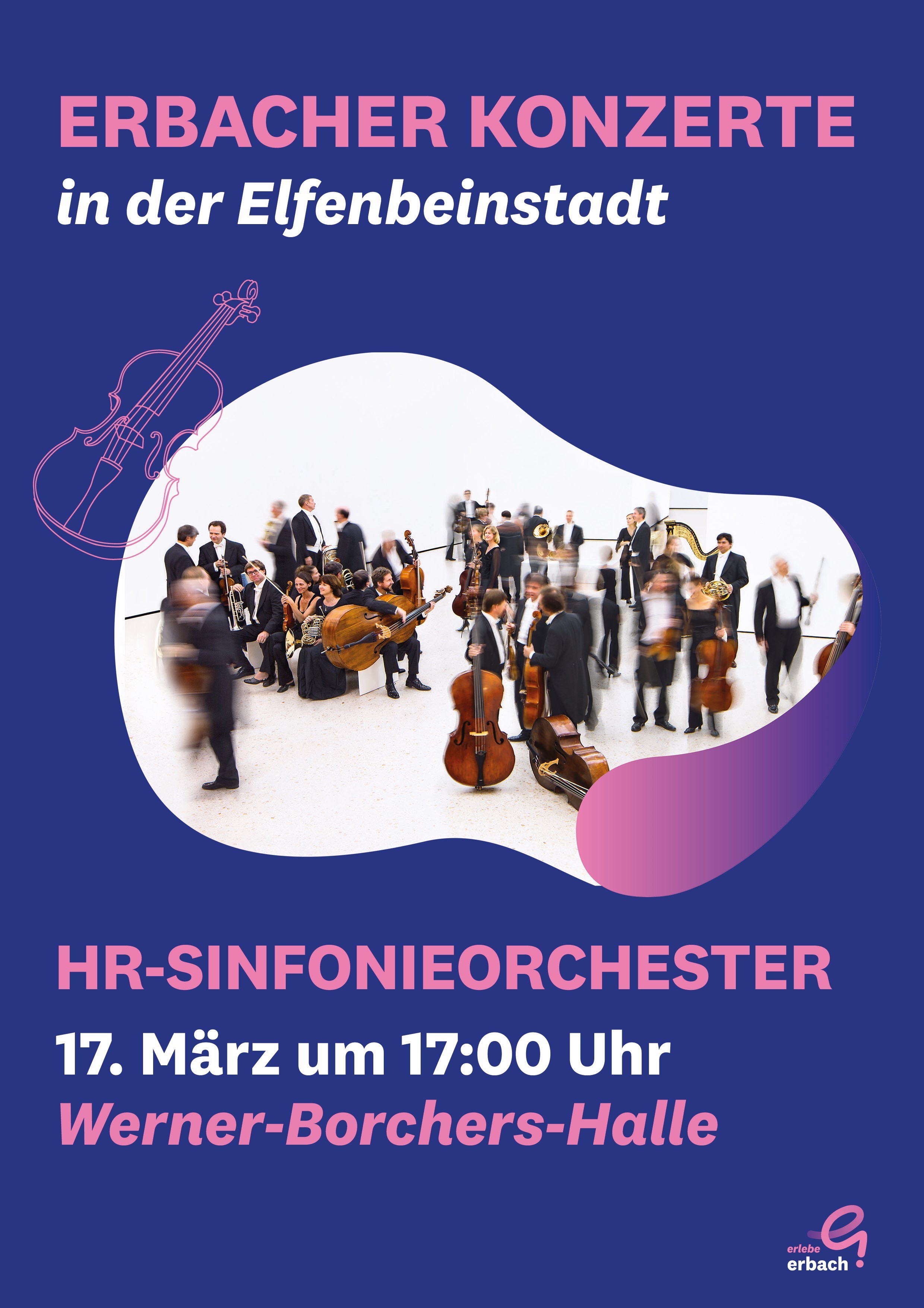Im Orchester spielende Personen