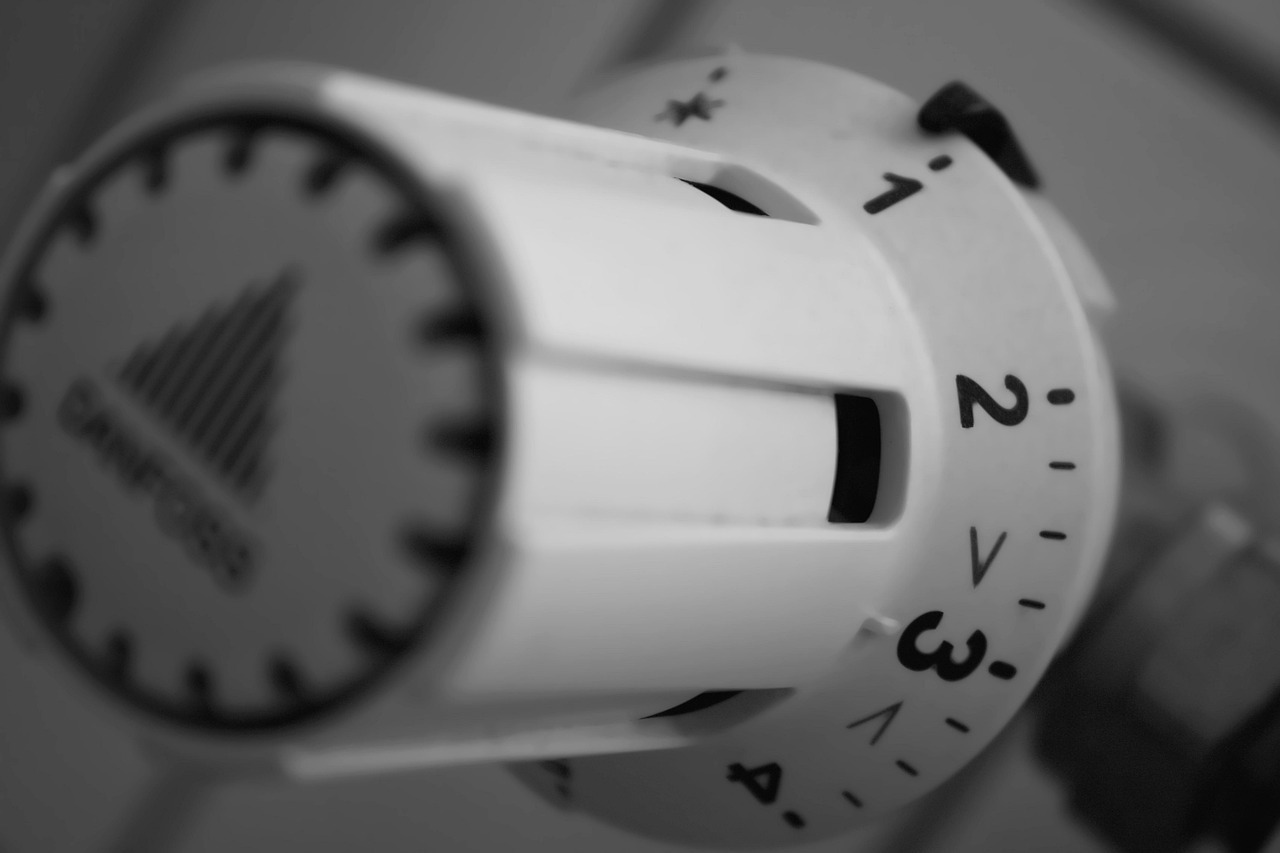 Heizregler in Großansicht