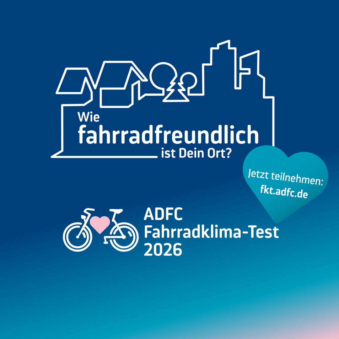 Infobild mit Fahrrad