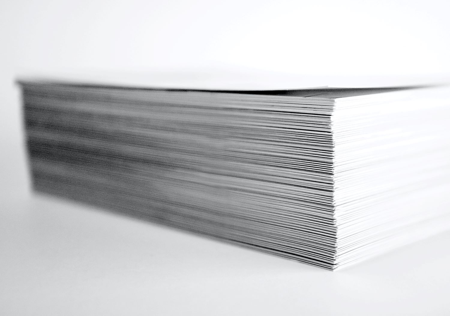 Offenlage Stapel Papier