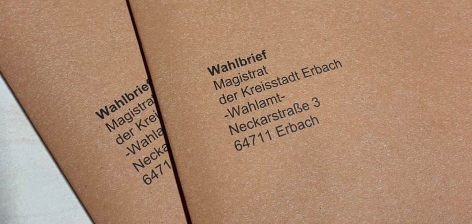 Wahlumschläge in Braunton