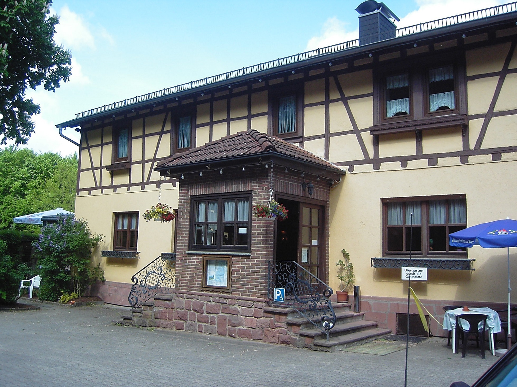 Gaststätte Habersmannskreuz Außenansicht von Gaststätte